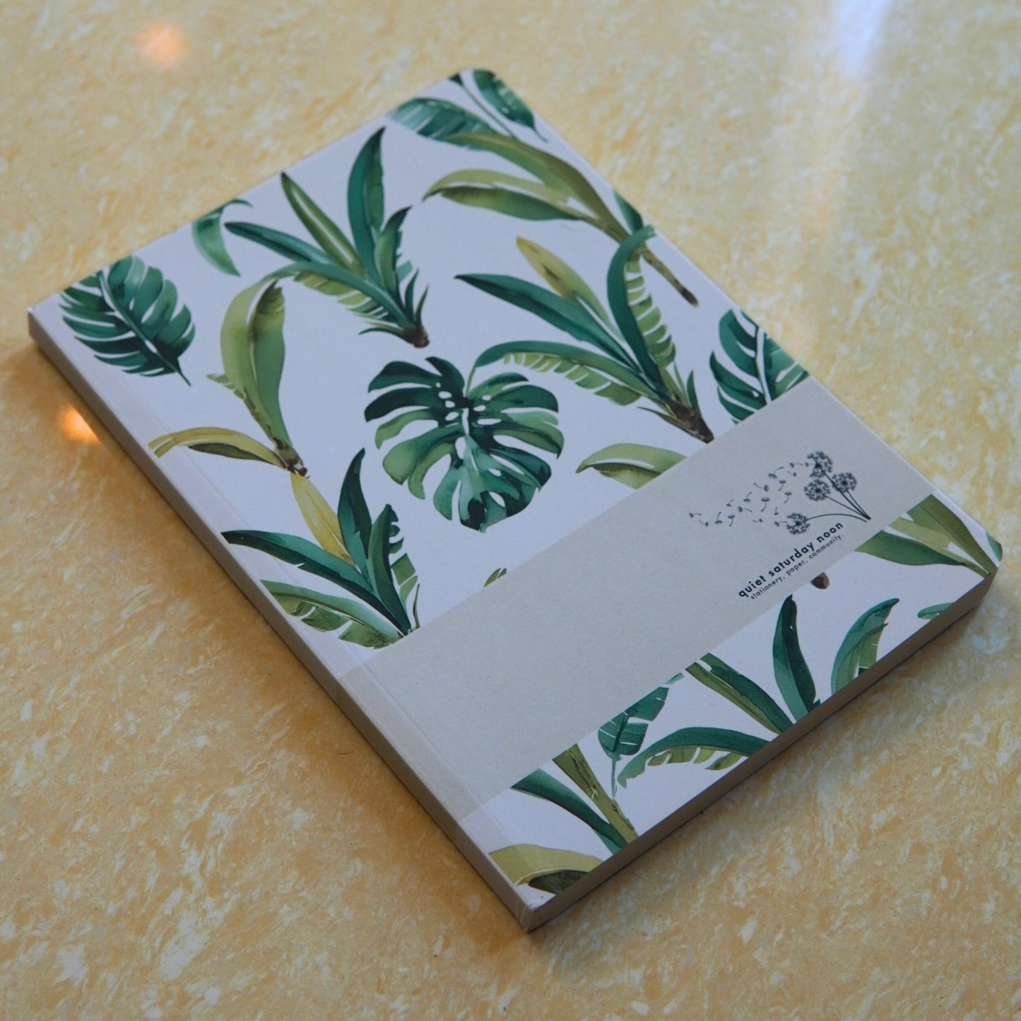 Monstera Plant Notebook