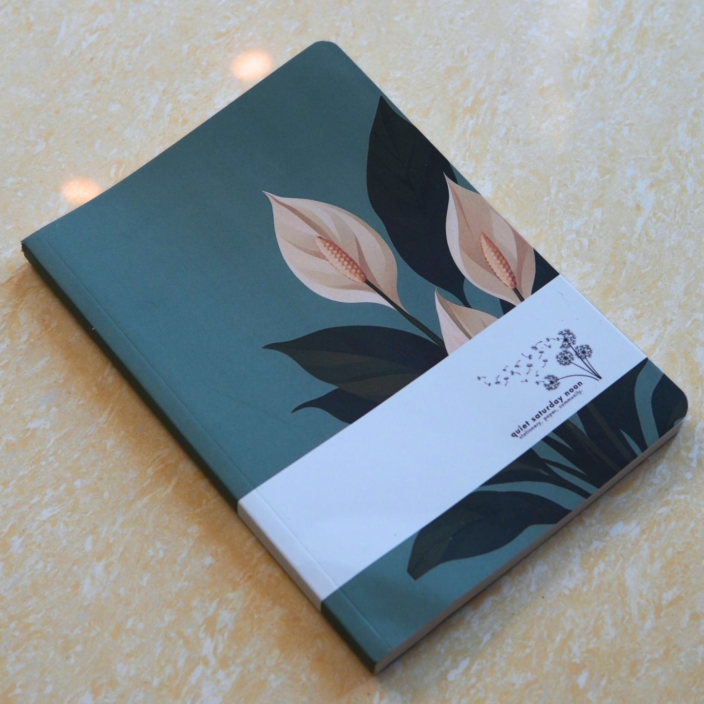 Peace Lily Notebook