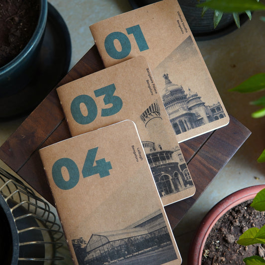 Archiving Bengaluru (Set of 3 Notebooks)