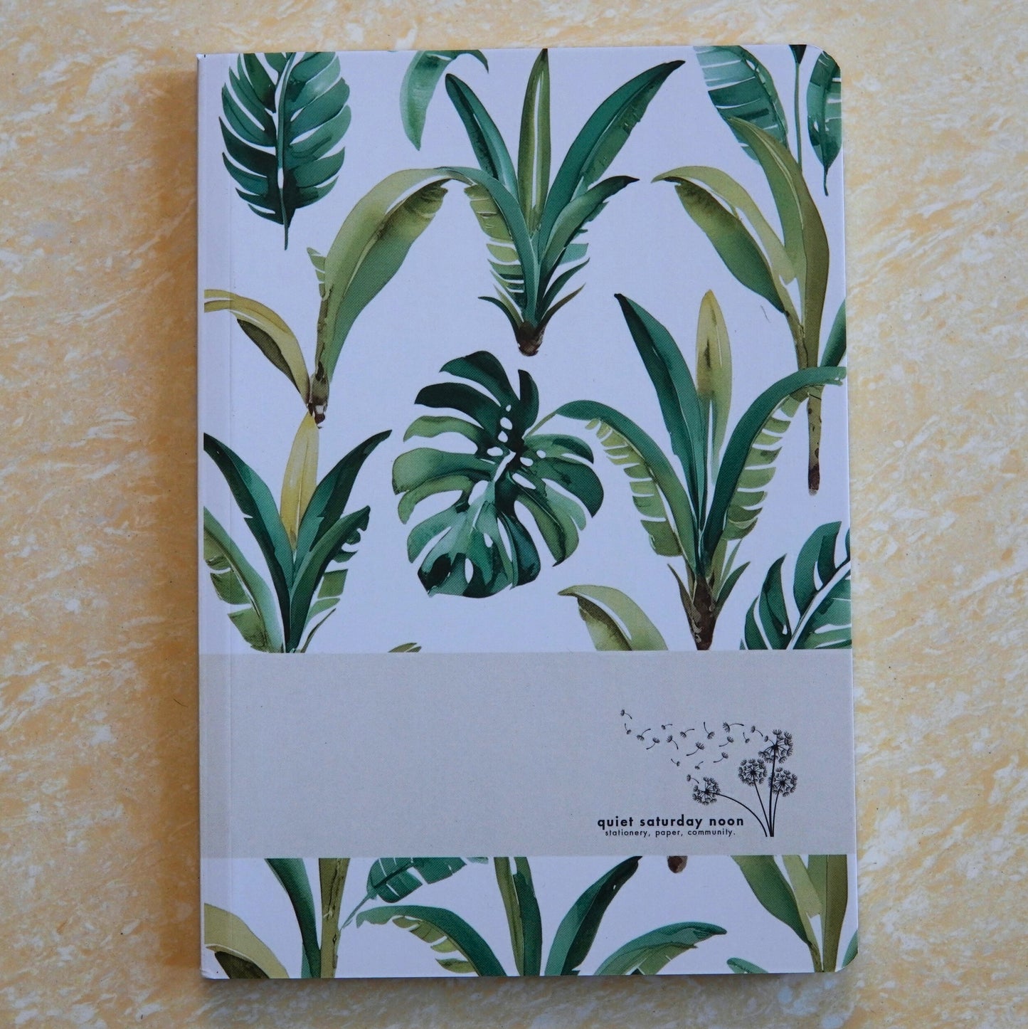 Monstera Plant Notebook