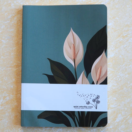 Peace Lily Notebook