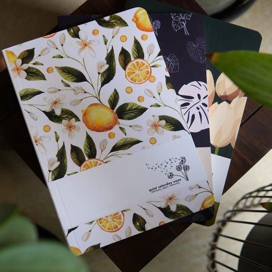 The Saturday Noon Bundle (Set of Three Notebooks)
