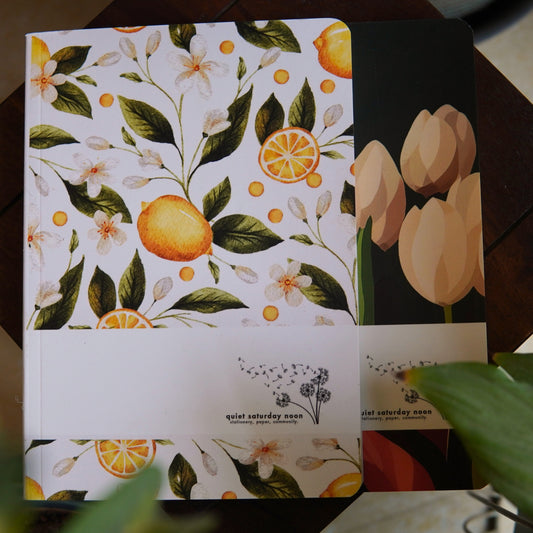 The Saturday Solace (Set of Two Notebooks)